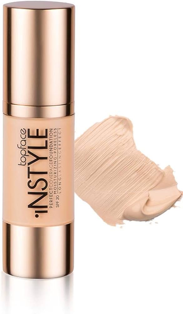 TopFace Instyle Perfect Coverage Foundation 001