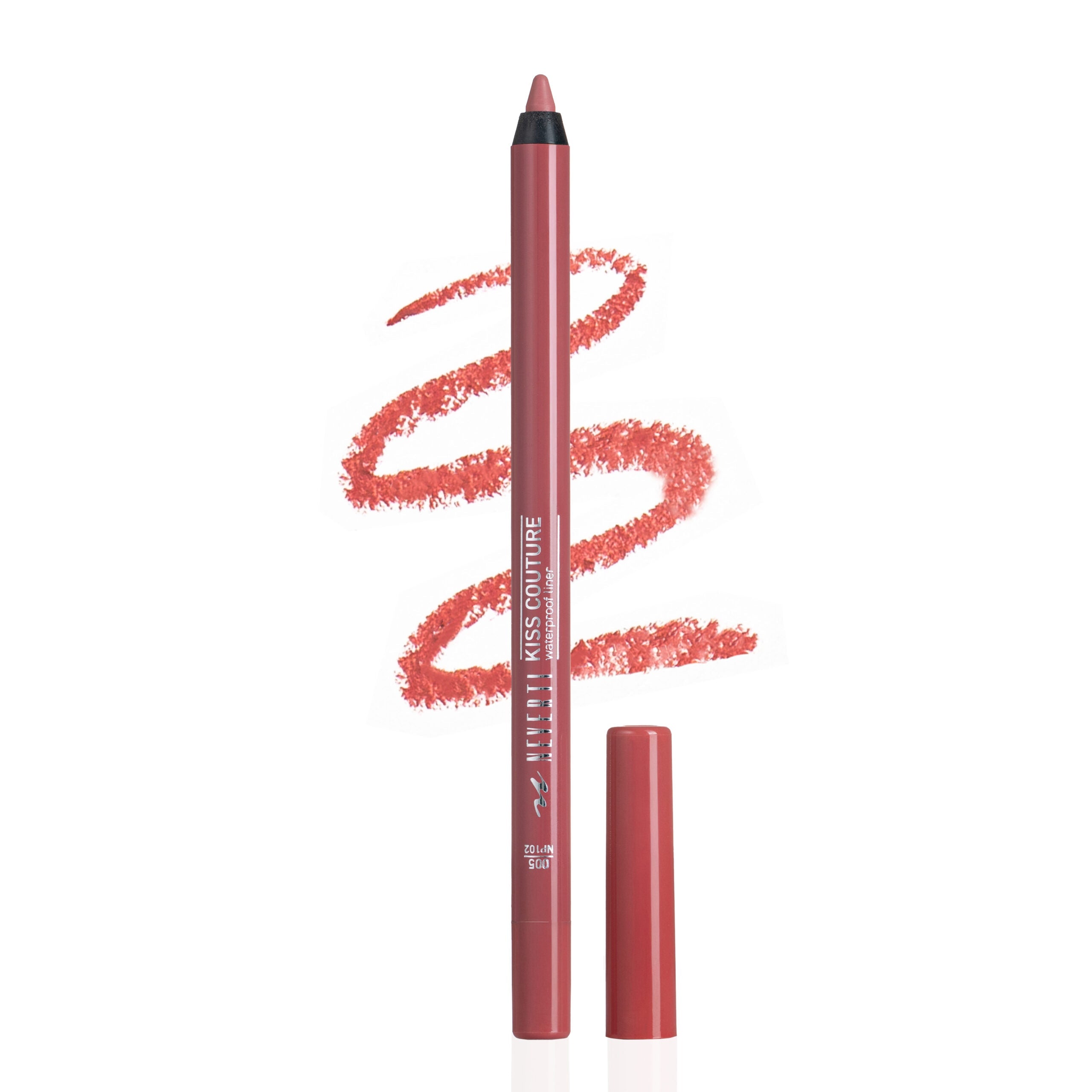 Neverti Kiss Couture Waterproof Lip Liner Shades