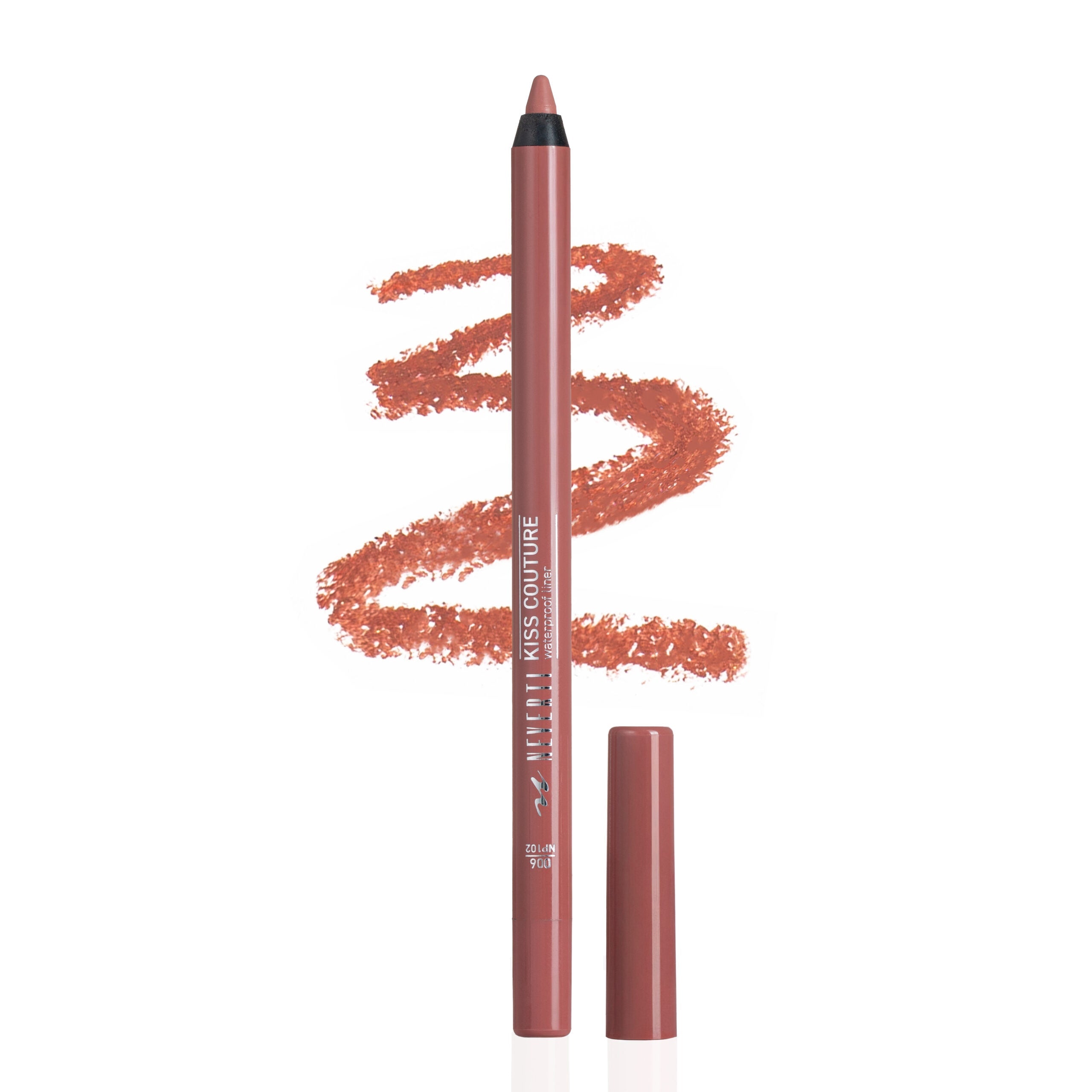 Neverti Kiss Couture Waterproof Lip Liner Shades