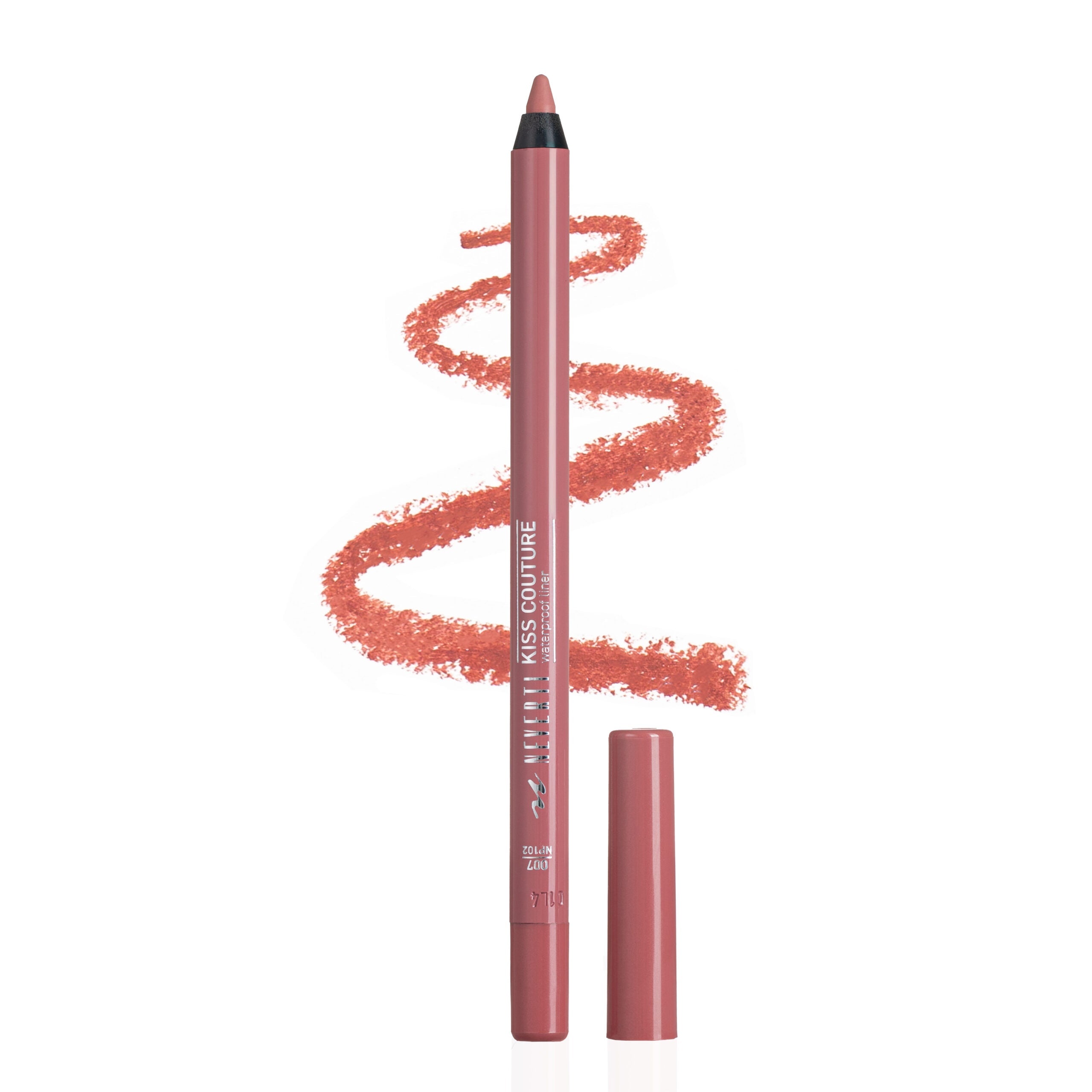 Neverti Kiss Couture Waterproof Lip Liner Shades