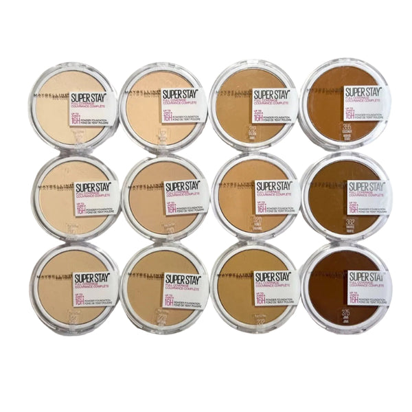 MAYBELLINE SUPER STAY FULL COVERAGE POWDER FOUNDATION SHADES