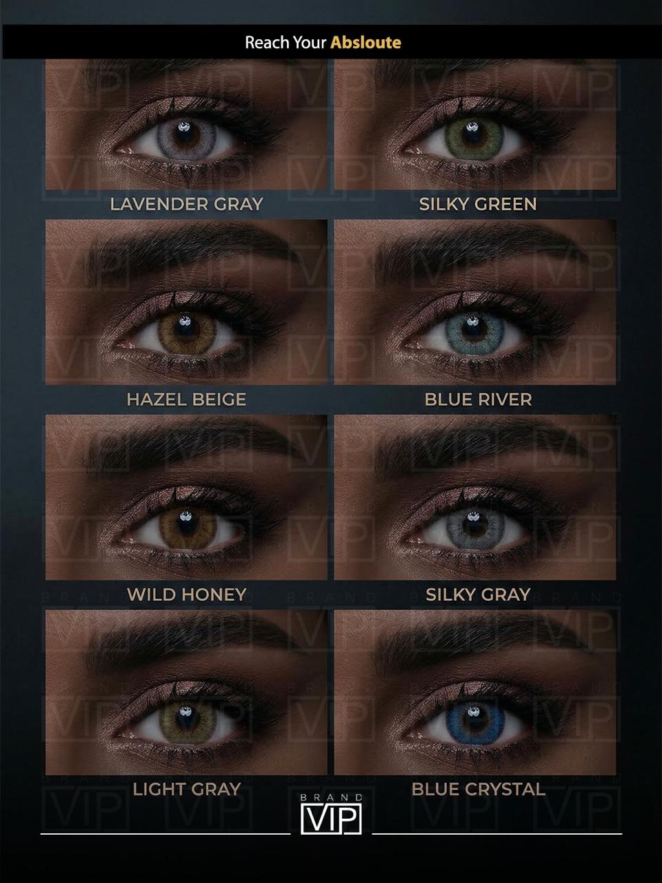 Annual Contact Lenses Hazel Beige by ZAHRA LENSES