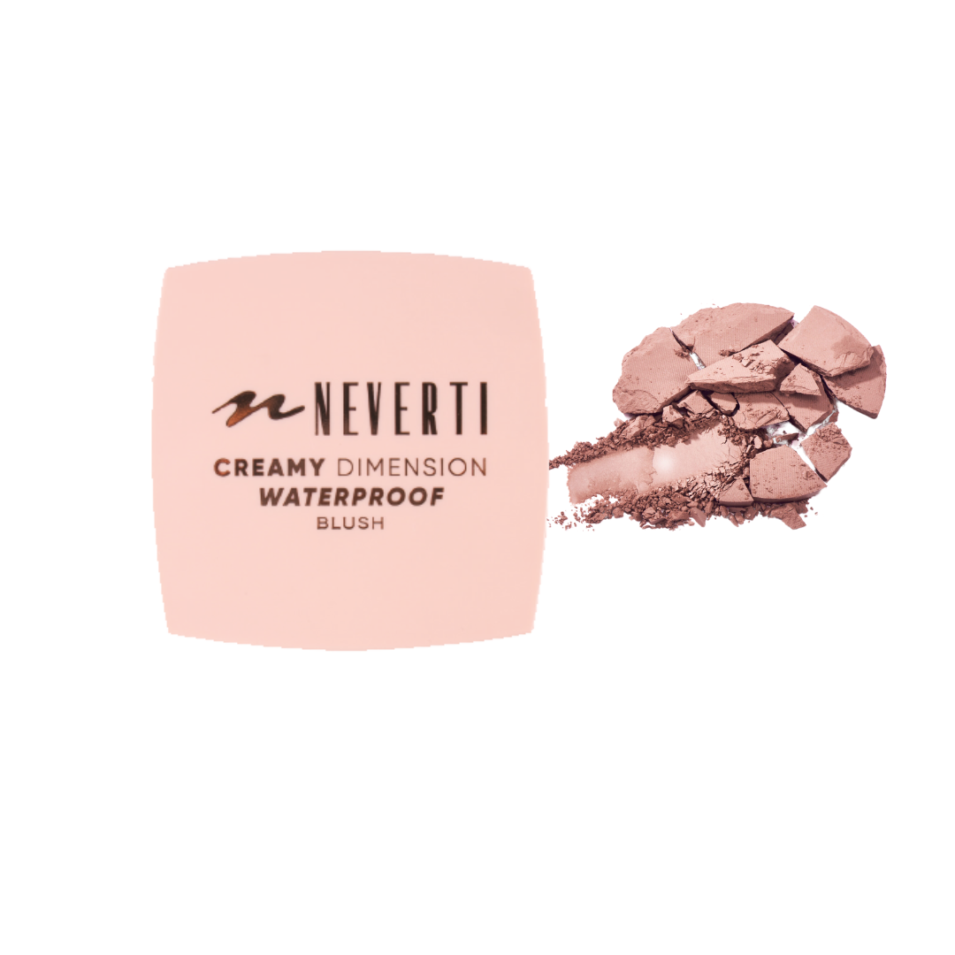 Neverti Creamy Dimension Waterproof Blush Shades