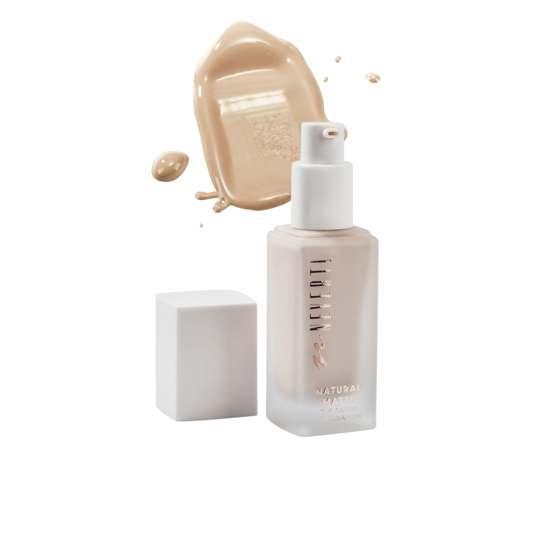 Neverti Natural Matte Foundation Shades