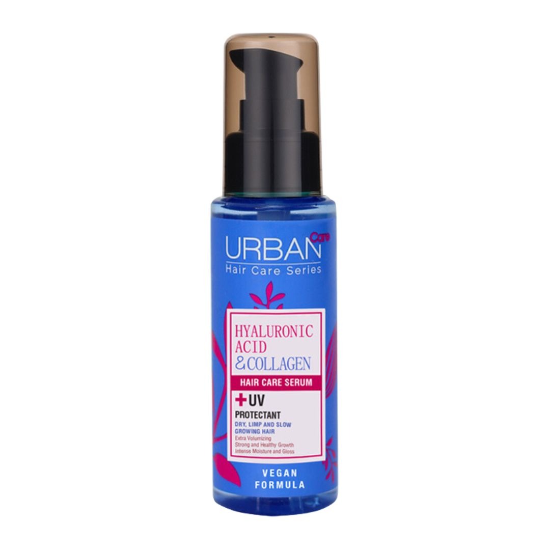 Urban Care Hyaluronic Acid & Collagen Hair care Serum 75ml + UV Protectant