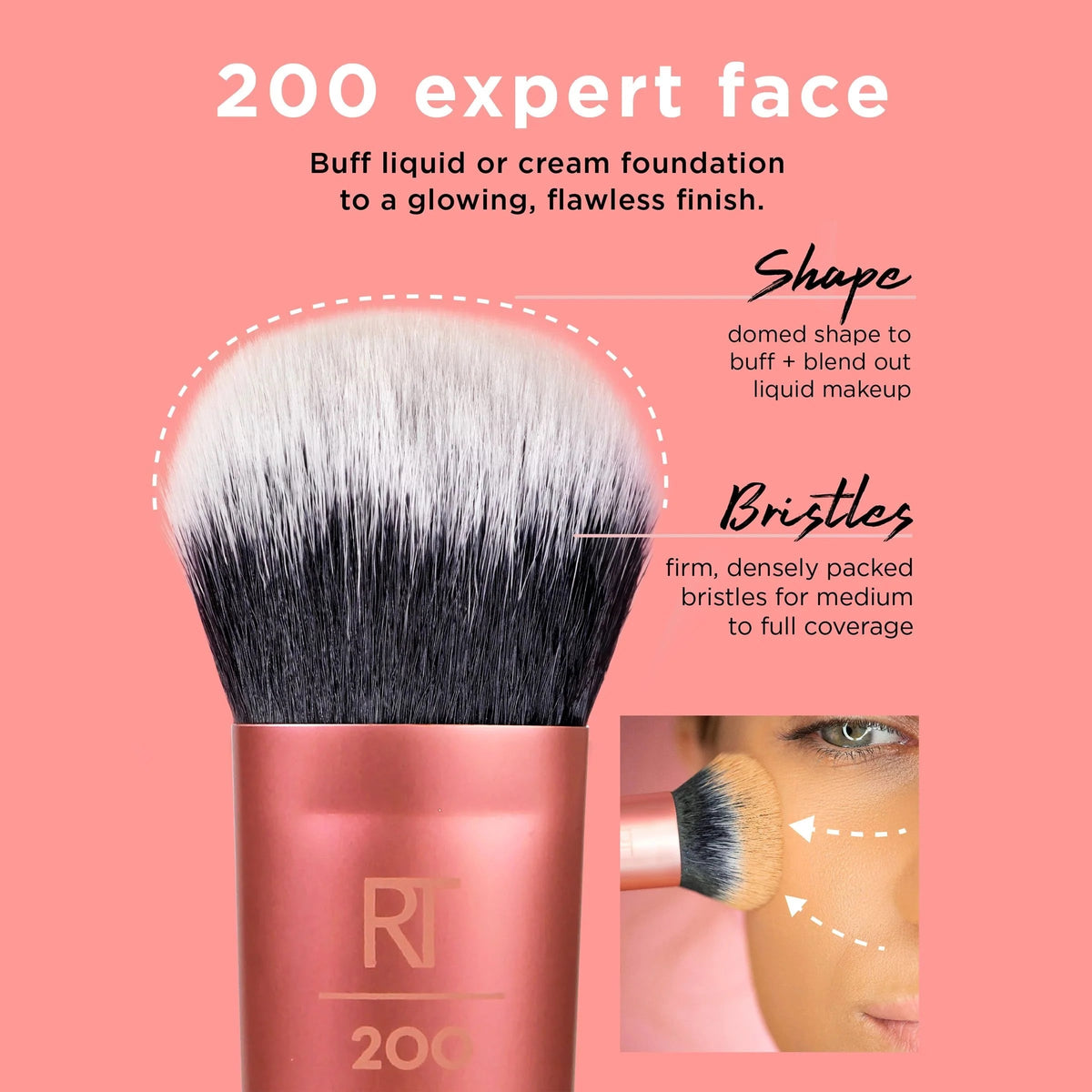 Real Techniques RT 1700 Mini Expert Face Brush