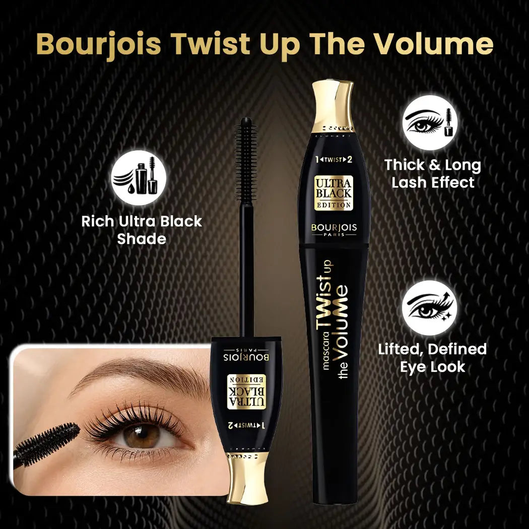 Bourjois Twist Ultra Black Edition Mascara