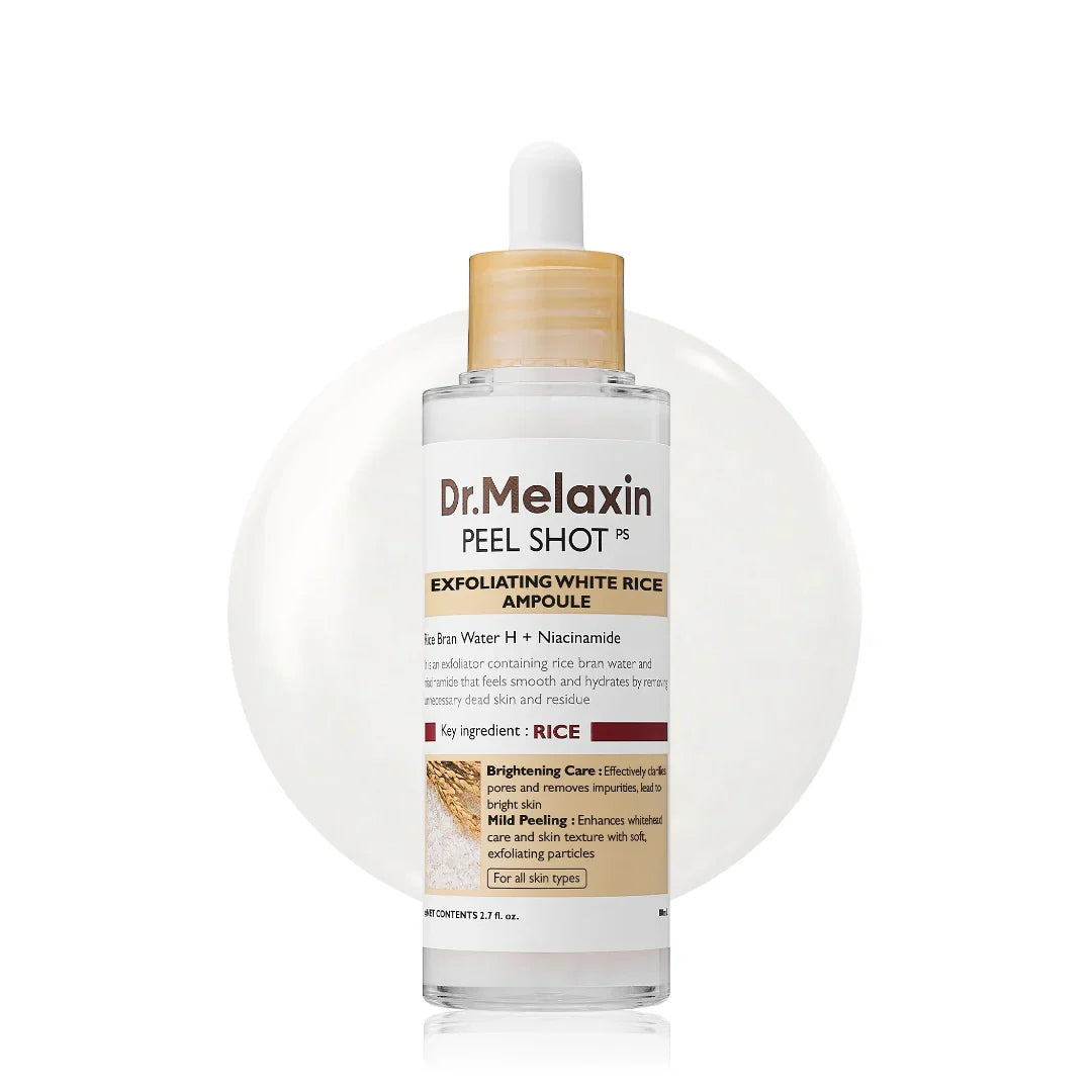 Dr.Melaxin Peel Shot Glow White Rice Peeling Ampoule 80ml