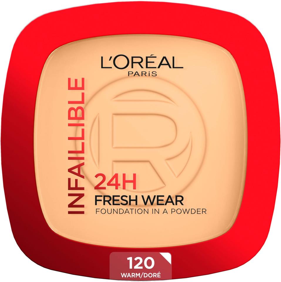 L'Oreal PARIS Infallible 24H Fresh Wear Foundation in a Powder Shades