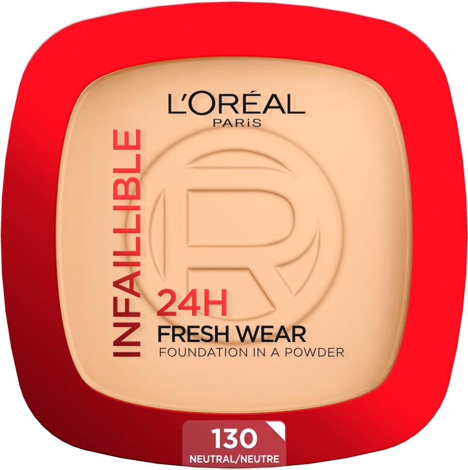 L'Oreal PARIS Infallible 24H Fresh Wear Foundation in a Powder Shades