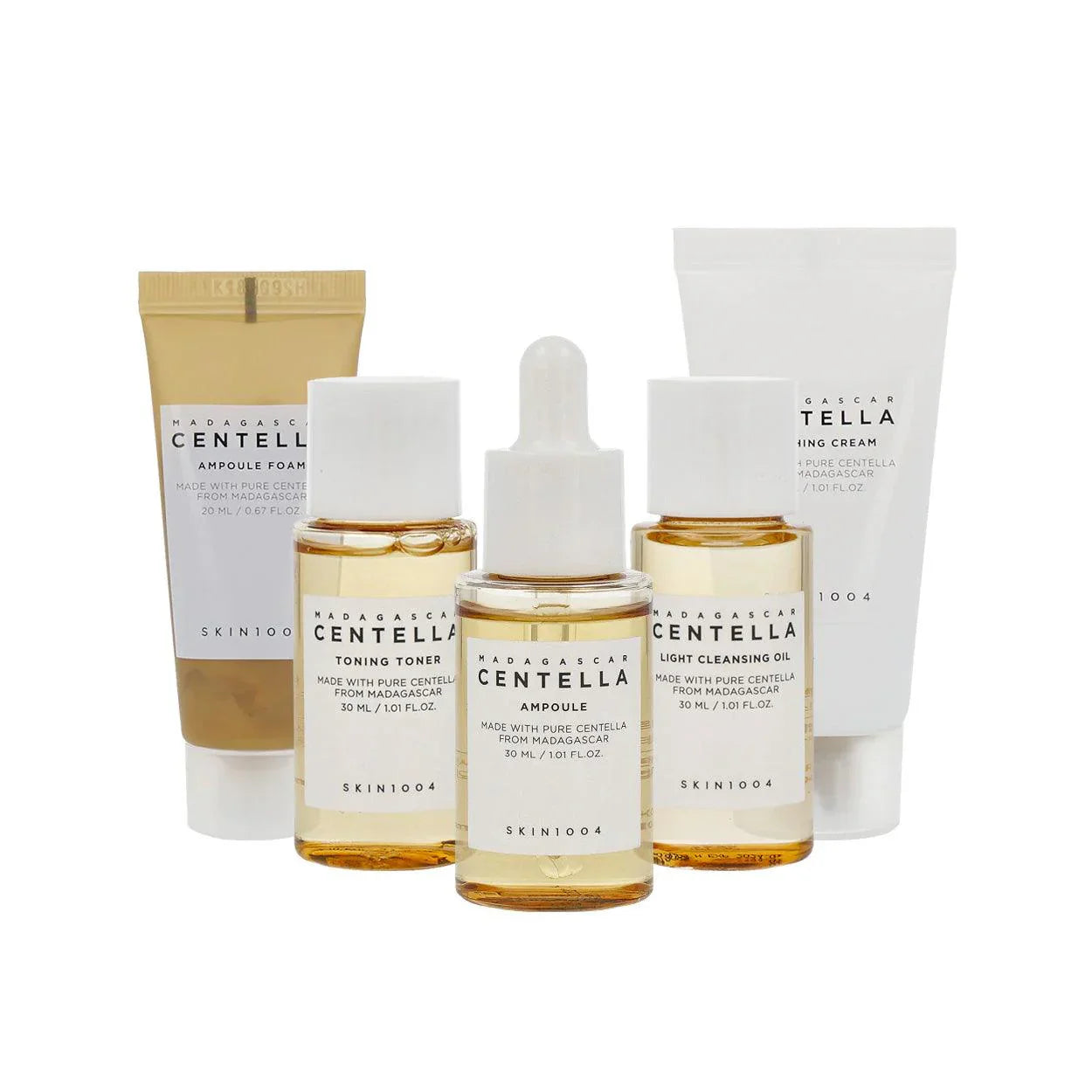 Centella Madagascar Travel Kit 5 Pieces