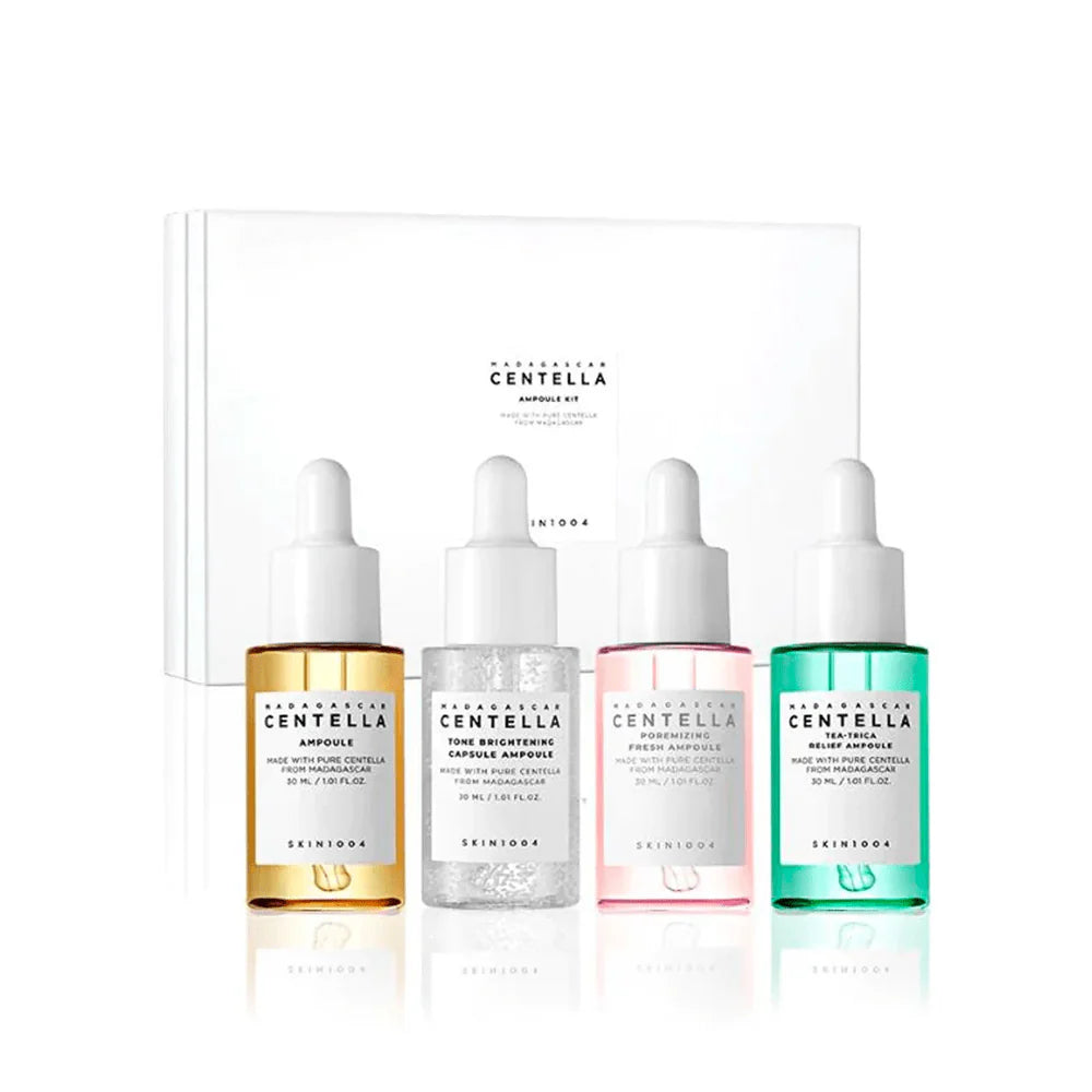 Centella Madagascar Ampoule Kit 4 Pieces