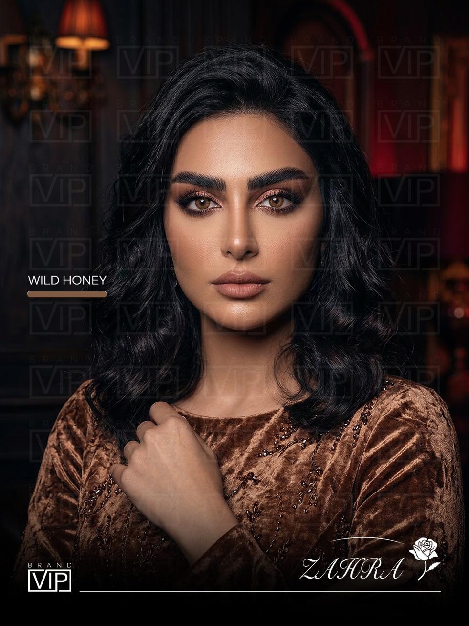 Annual Contact Lenses Wild Honey by ZAHRA LENSES