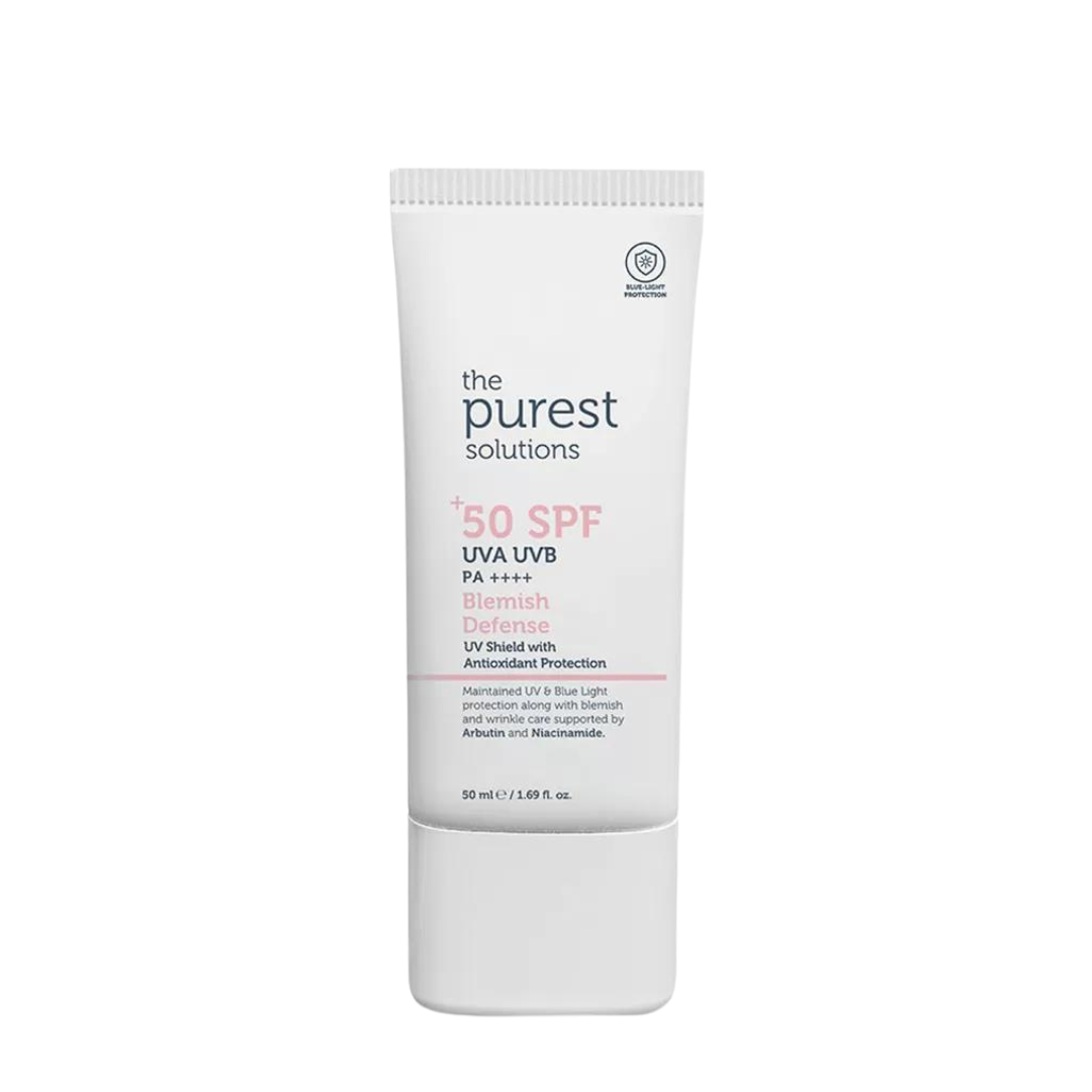 The Purest Solutions Blemish Defense Sun Protection Spf50+ 50Ml