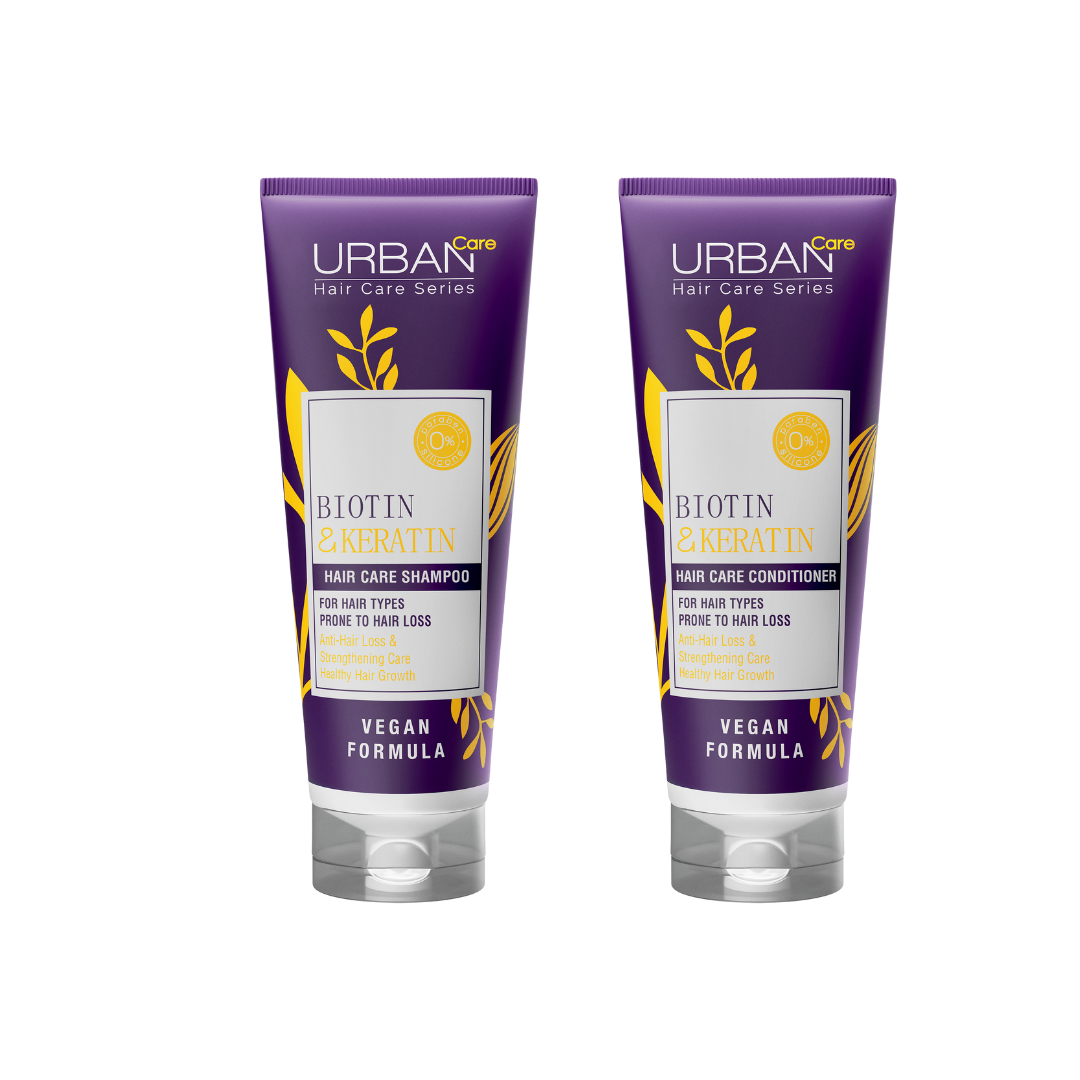 Urban Care Biotin & Keratin  Hair Anti Hair Loss Collection