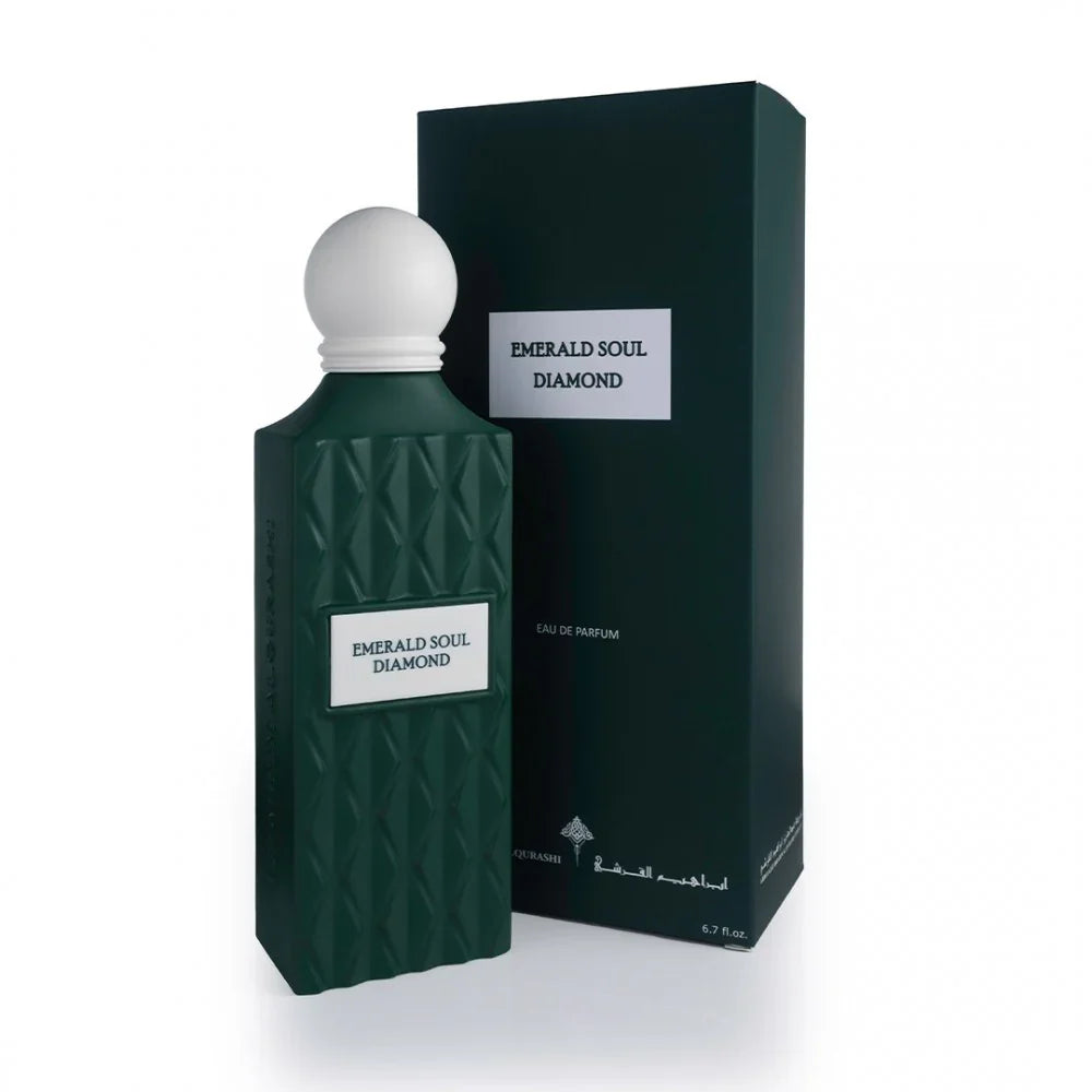 عطر ابراهيم القرشي ايميرالد سول دايموند او دي بارفان للرجال 200 مل