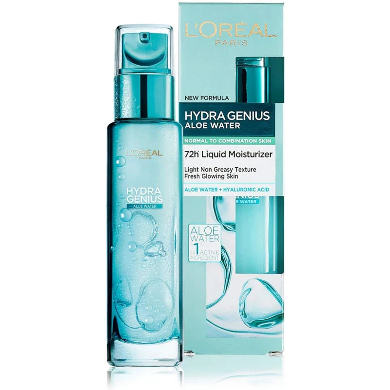 Loreal Paris Hydra Genius Aloe Water Normal & Combination Skin 70ml