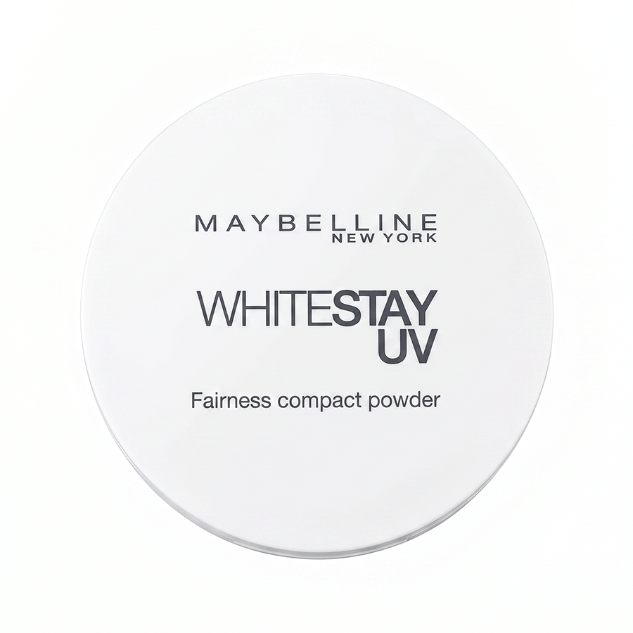 MAYBELLINE WHITE STAY UV FAIRNESS COMPACT POWDER LIGHT IVORY