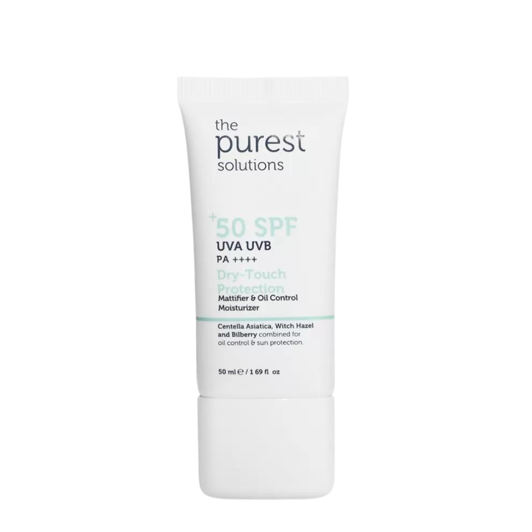 The Purest Solutions Dry Touch Protection Mattifier & Oil Control Moisturizer SPF50+ 50ml
