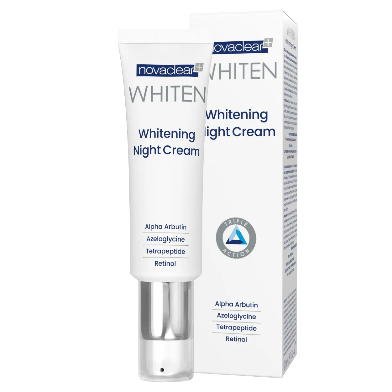 Novaclear Whiten Whitening Night Cream Hyperpigmentation, Melasma, Dark Spots 50ml