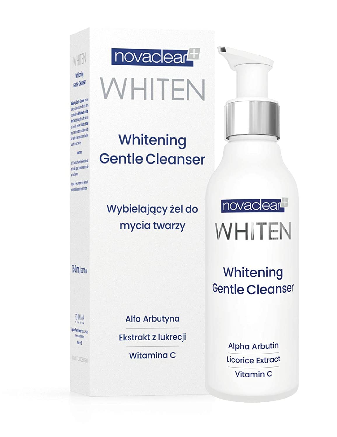 Novaclear Whiten Whitening Gentle Cleanser 150ml