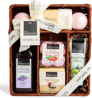 IDC Institute SHOWER GEL 200ML–BODY LOTION 100ML-BATH SOAP 130G–4*3G BATH CONFETTI- TOWEL-2*70G BATH BOMBS