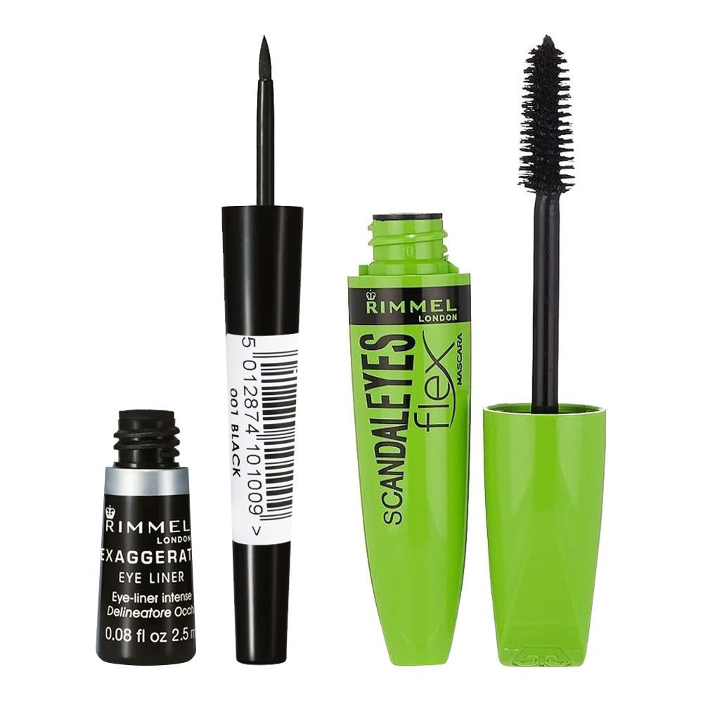 Rimmel London Scandal Flex Mascara + Eyeliner Kit