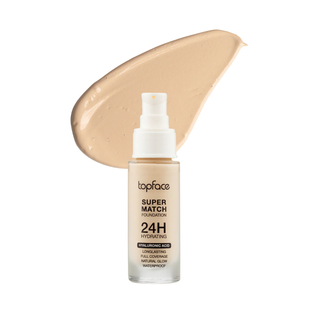 Topface Super Match Foundation 24H Shades