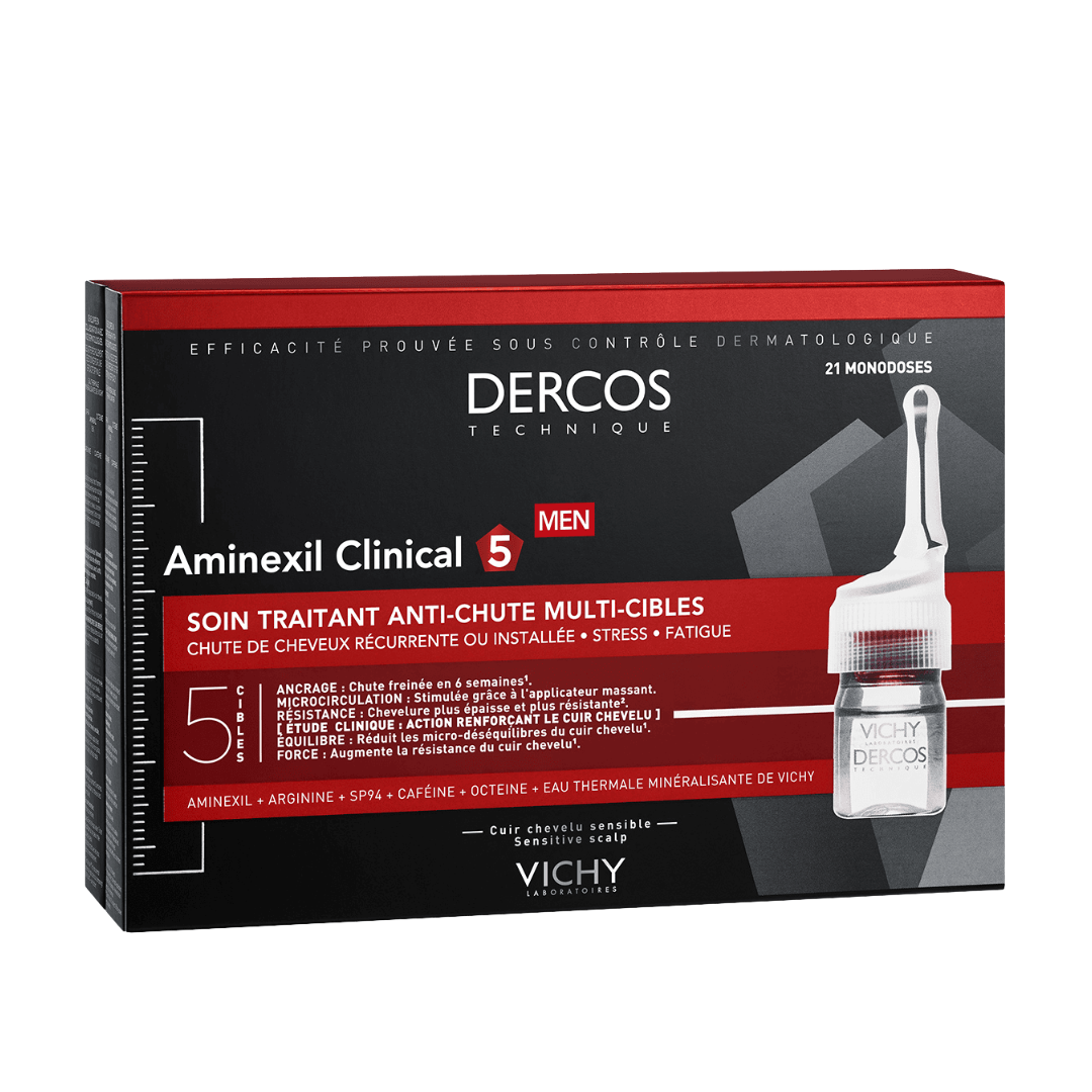 Vichy Dercos Aminexil Clinical 5 - Men 21x6ml