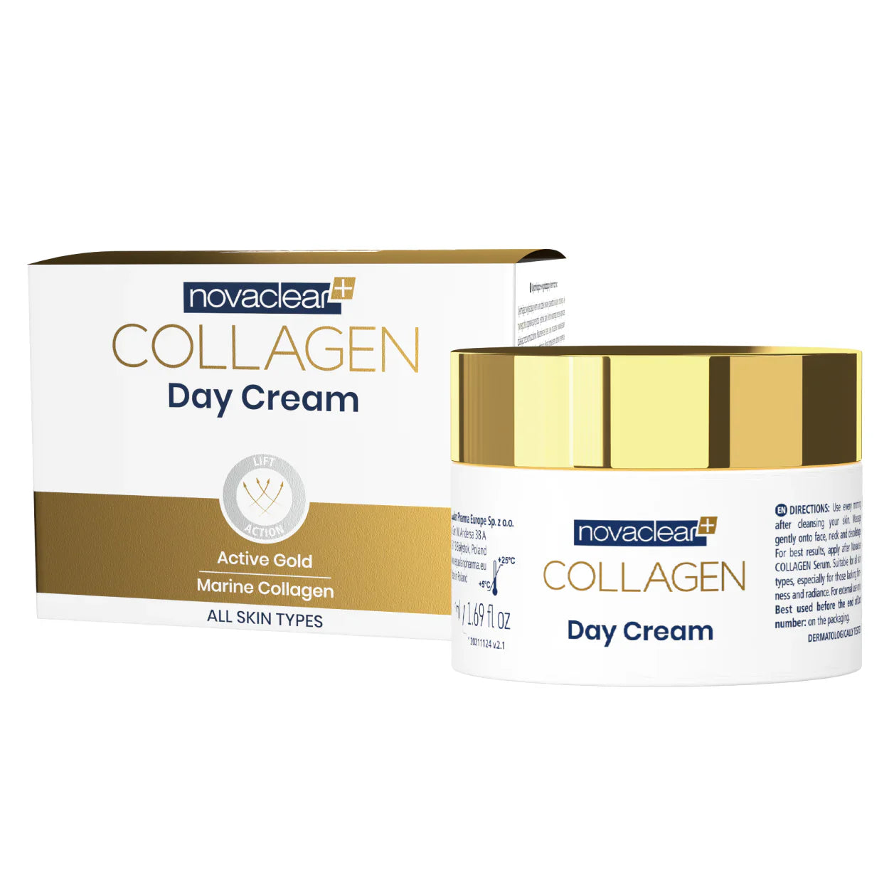 Novaclear Collagen Day Cream For All Skin Type 50ml