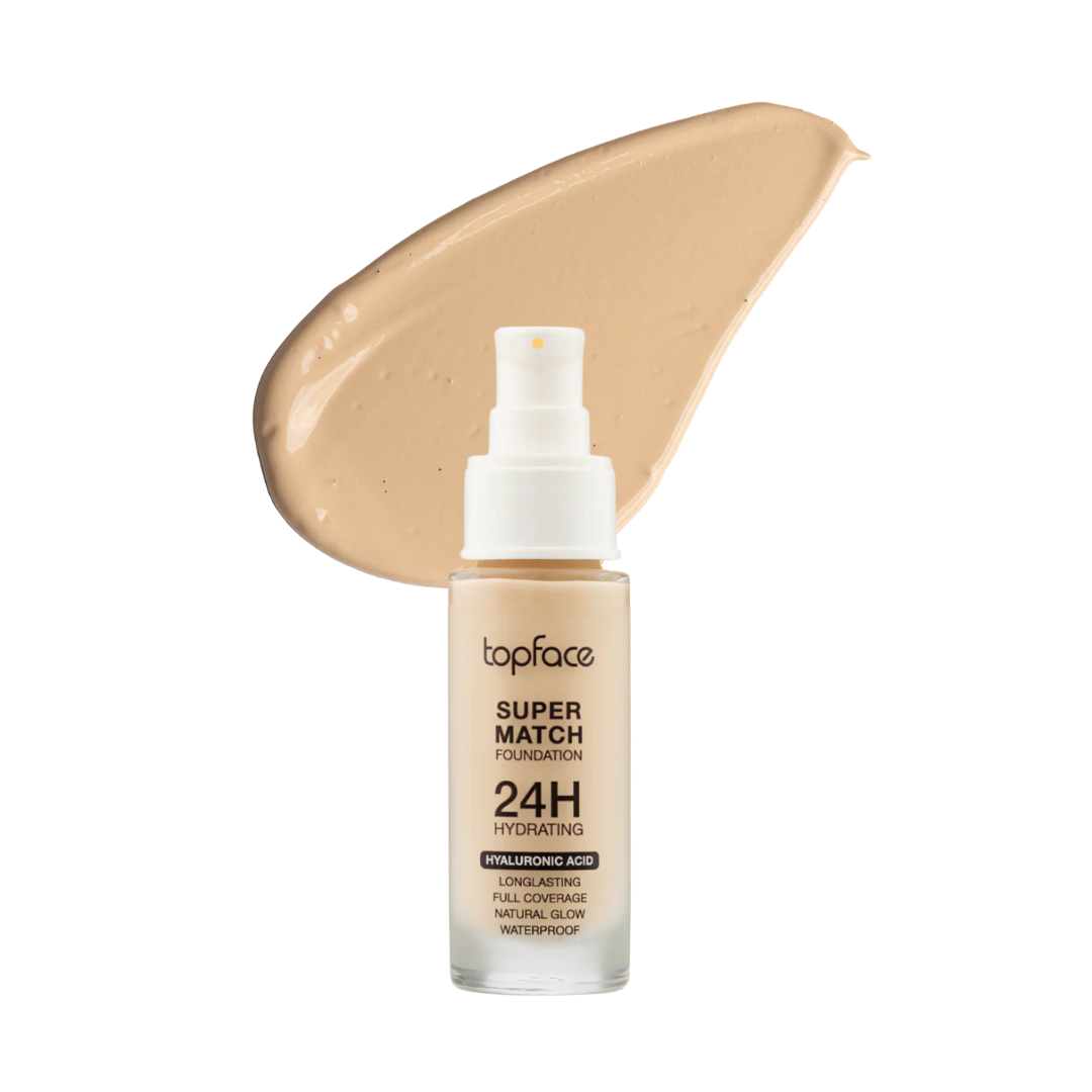 Topface Super Match Foundation 24H Shades