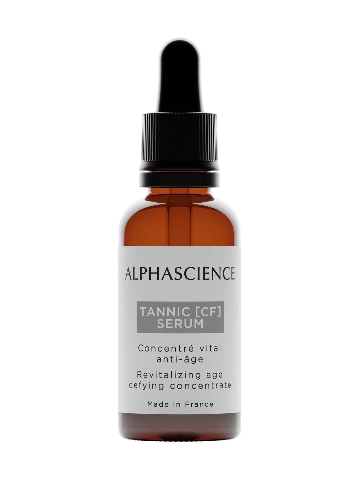 Alphascience Tannic CF Serum Revitalizing Age Defying Concentrate 30ml