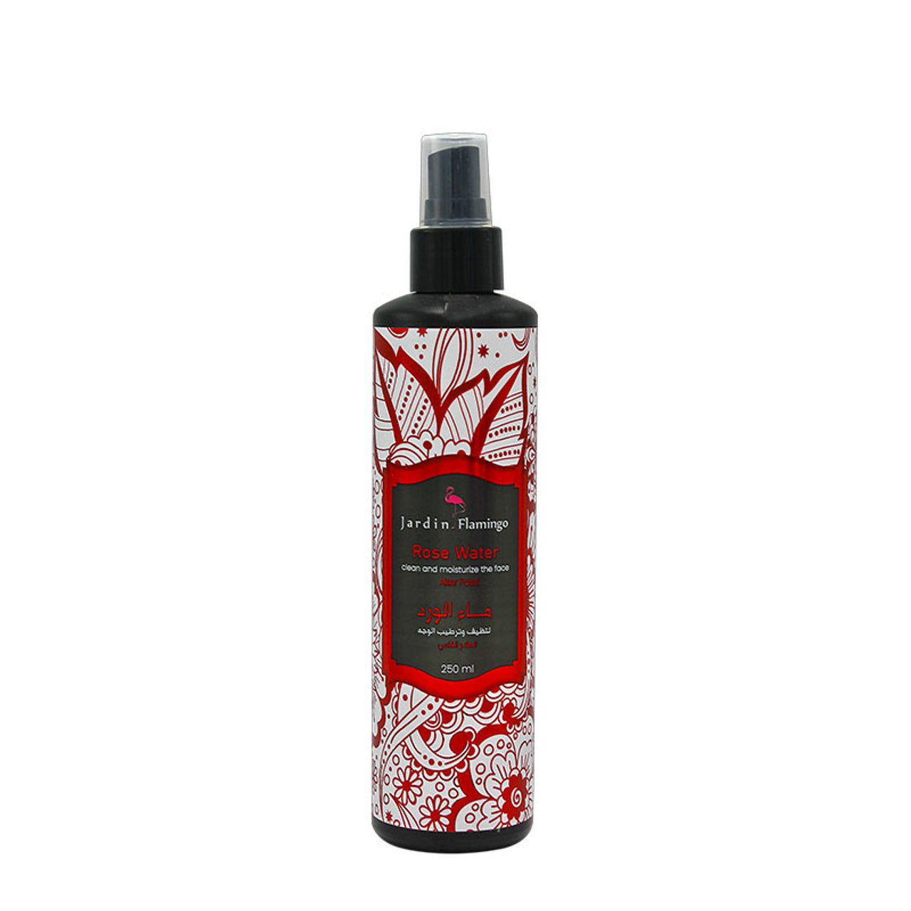Jardin Flamingo Rose Water To Cleanse And Moisturize The Face With Aker Fassi 250ml