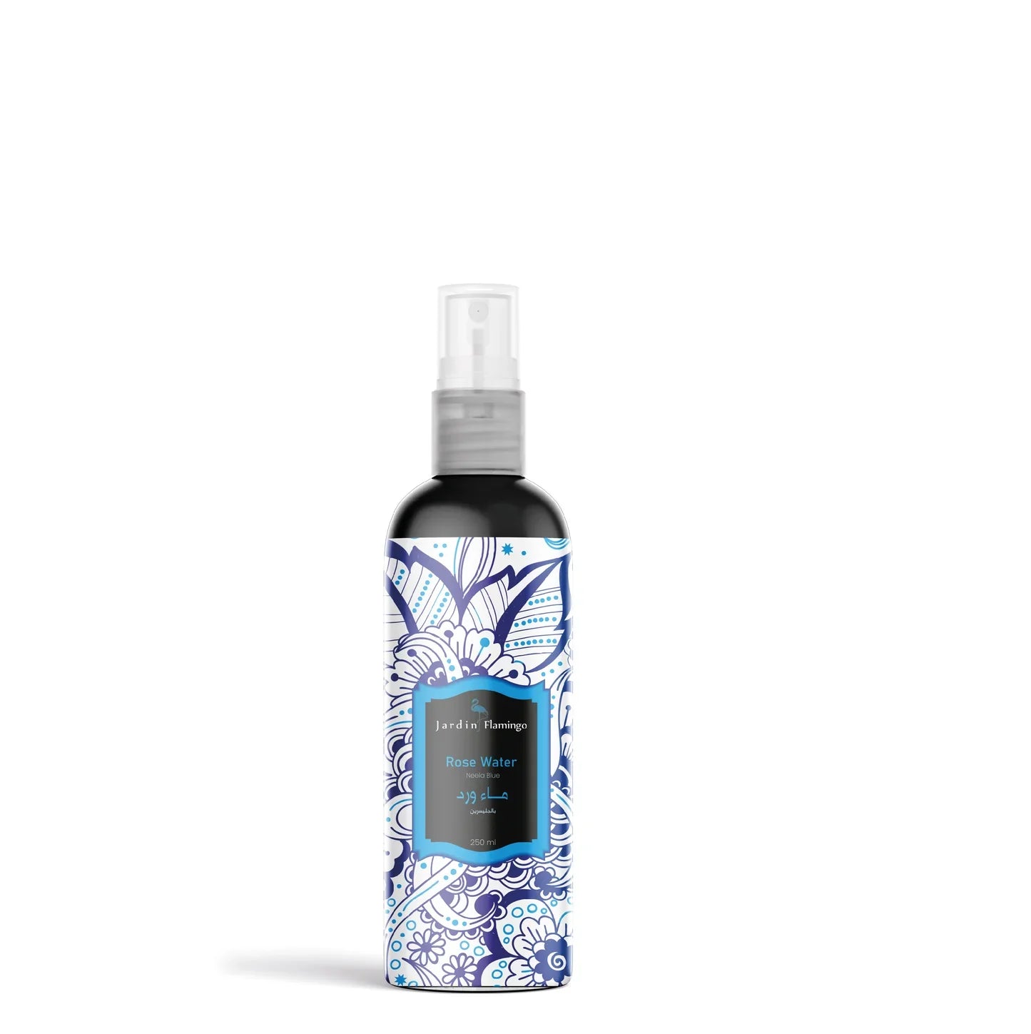 Jardin Flamingo Rose Water To Cleanse And Moisturize The Face With Neela Blue 250ml