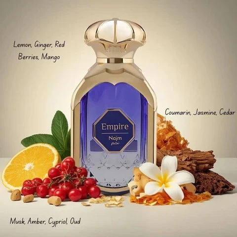 عطر رسالة ايليت امباير نجم او دي بارفان100 مل للجنسين