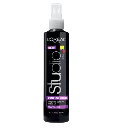L'Oreal Paris Studio Line Pumping Volume Max Volume Weightless Spritz 250ml - Extreme Holding