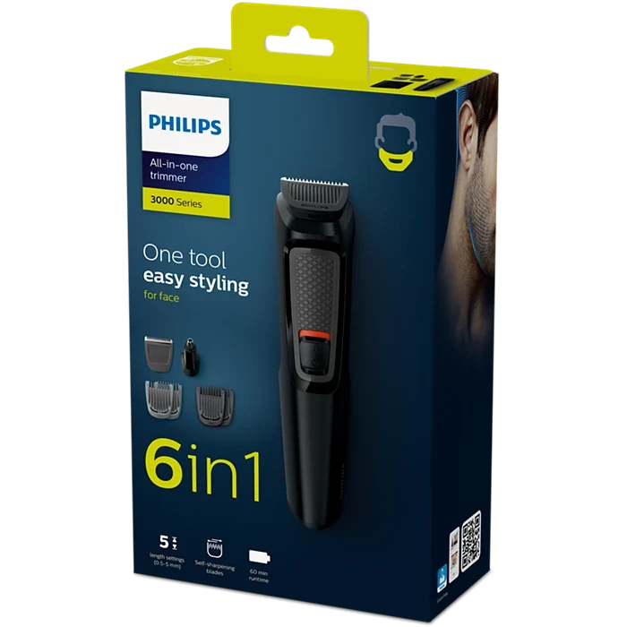 Philips All In One Trimmer 3000 One Tool Easy Styling 6 In 1 MG3710/15