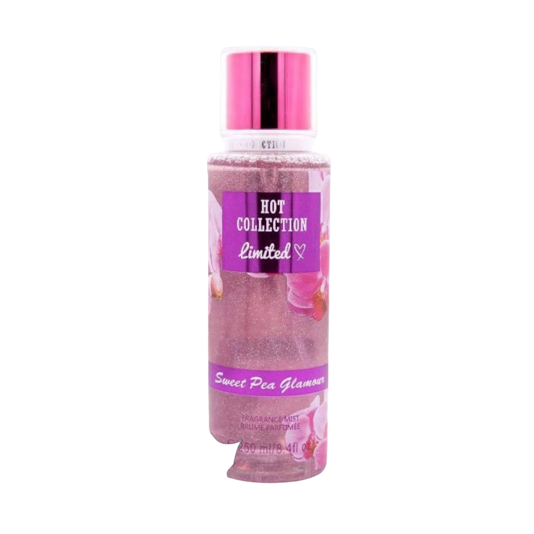 NEVADA HOT COLLECTION BODY SPLASH SWEET PEA GLAMOUR 250ML