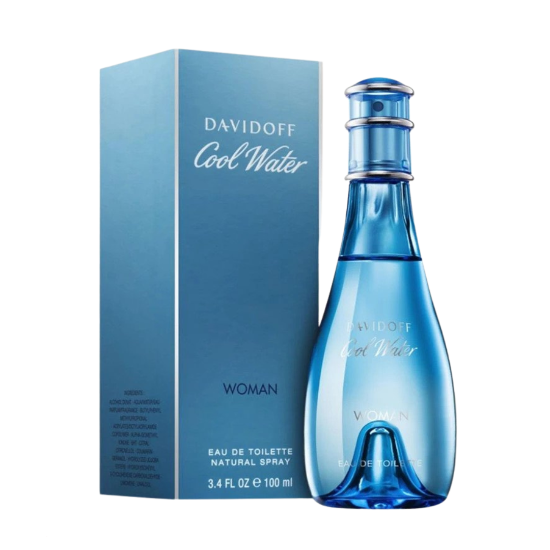 عطر Cool Water أو دو تواليت للنساء 100 مل من دافيدوف