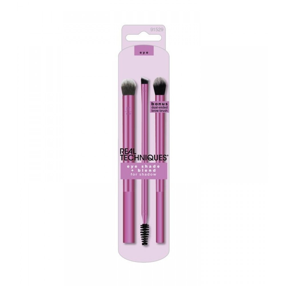 Eye Shade + Blend Makeup Brush Set by REAL TECHNIQUES