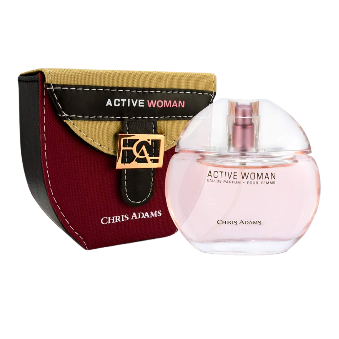 عطر كريس آدامز أكتيف وومن EDP سعة 15 مل للنساء