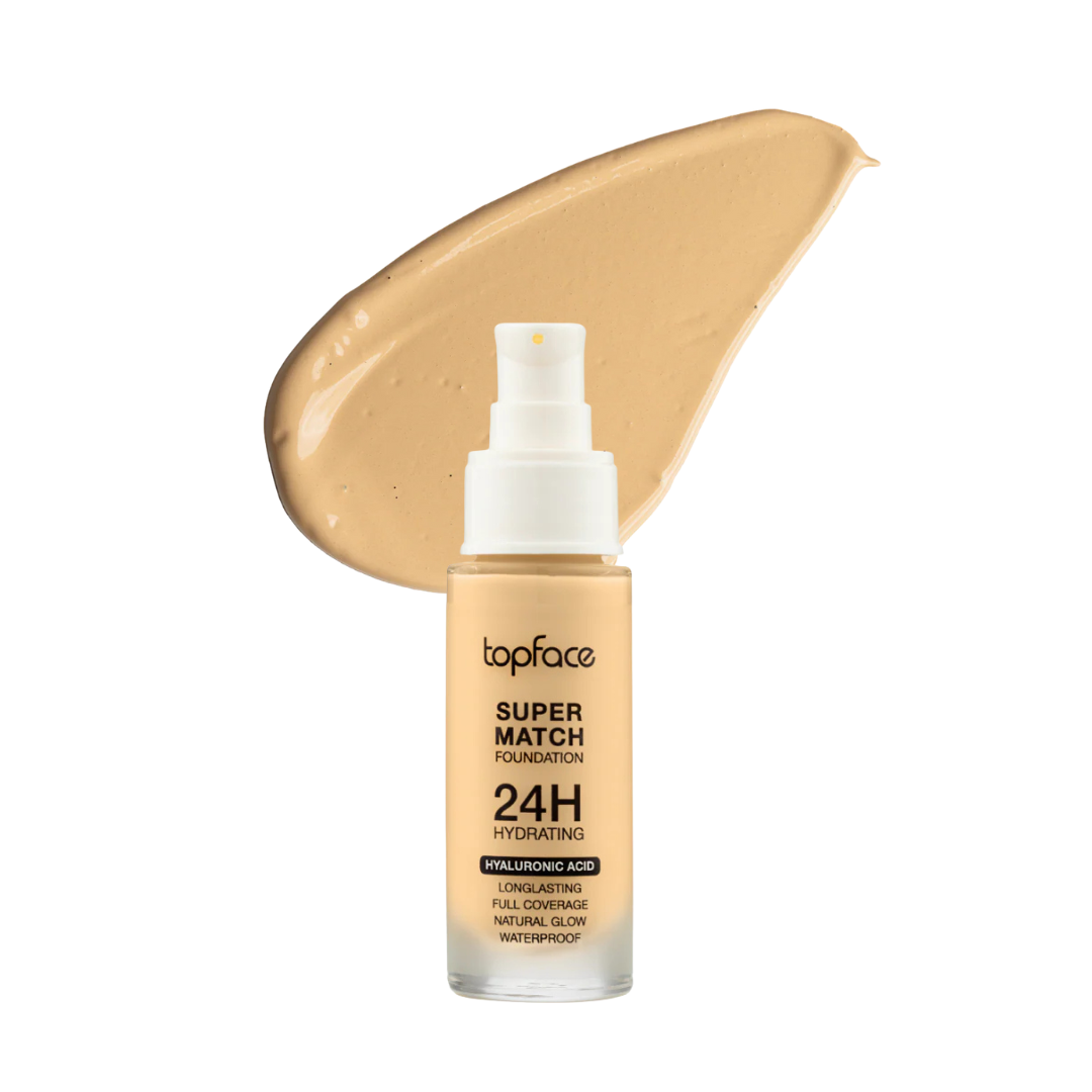 Topface Super Match Foundation 24H Shades