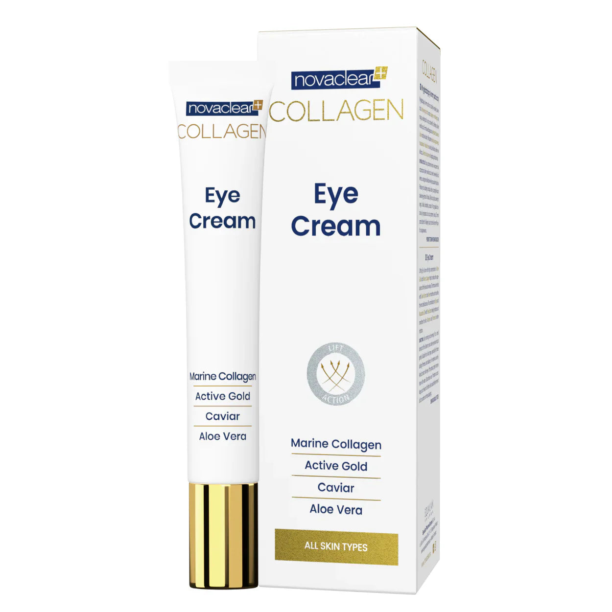Novaclear Collagen Eye Cream For All Skin Type 15ml