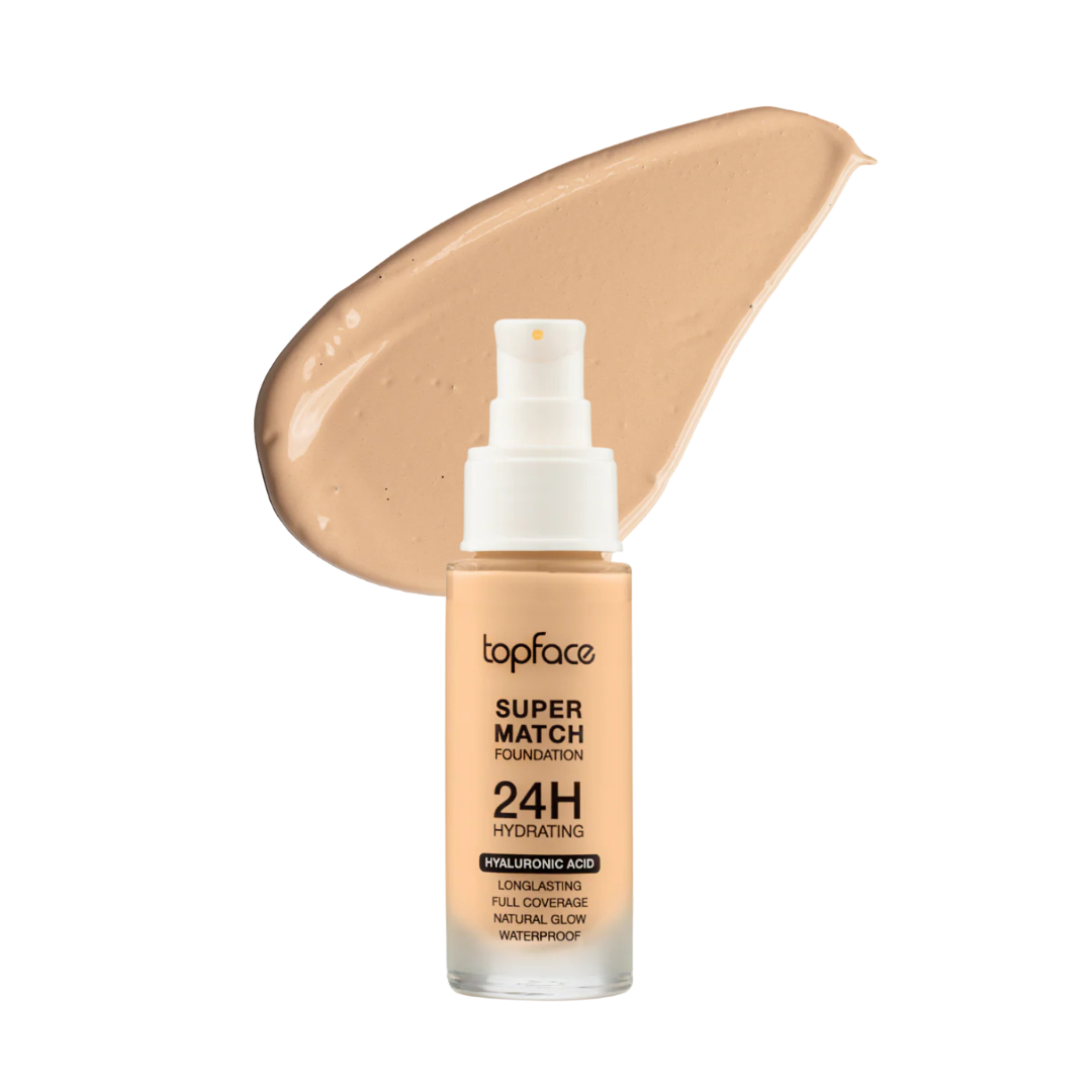 Topface Super Match Foundation 24H Shades