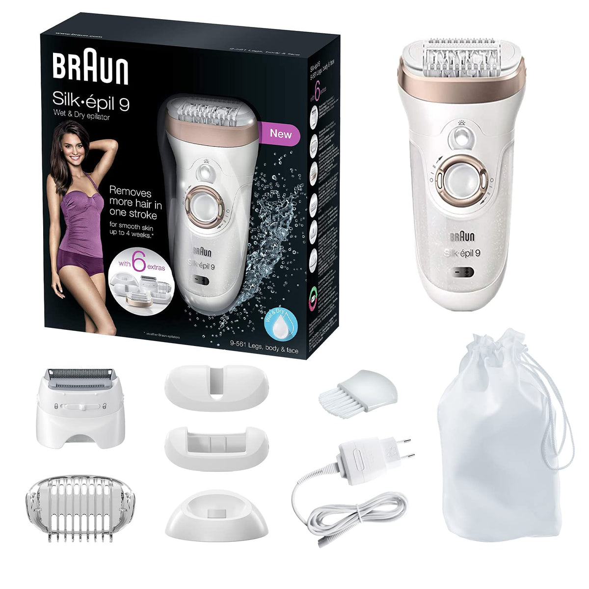 Silk-Epil 9 Epilator 9-561 by BRAUN