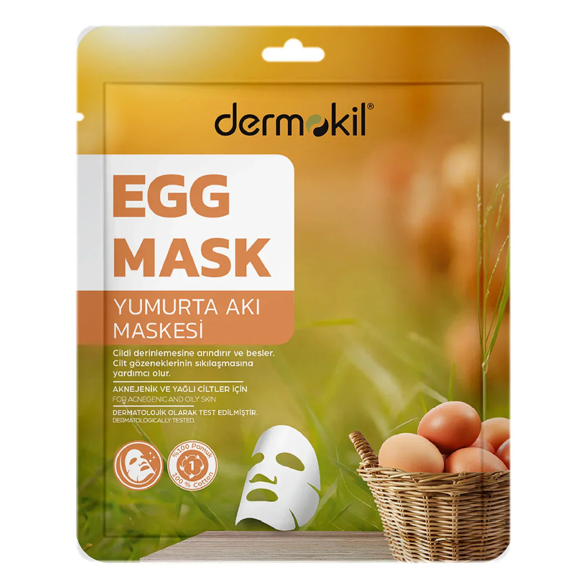 Dermokil Egg Mask (For Acnegenic and Oily Skin) 20 gr