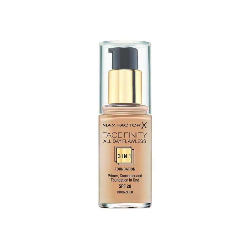 Max Factor Facefinity All Day Flawless Foundation Shades