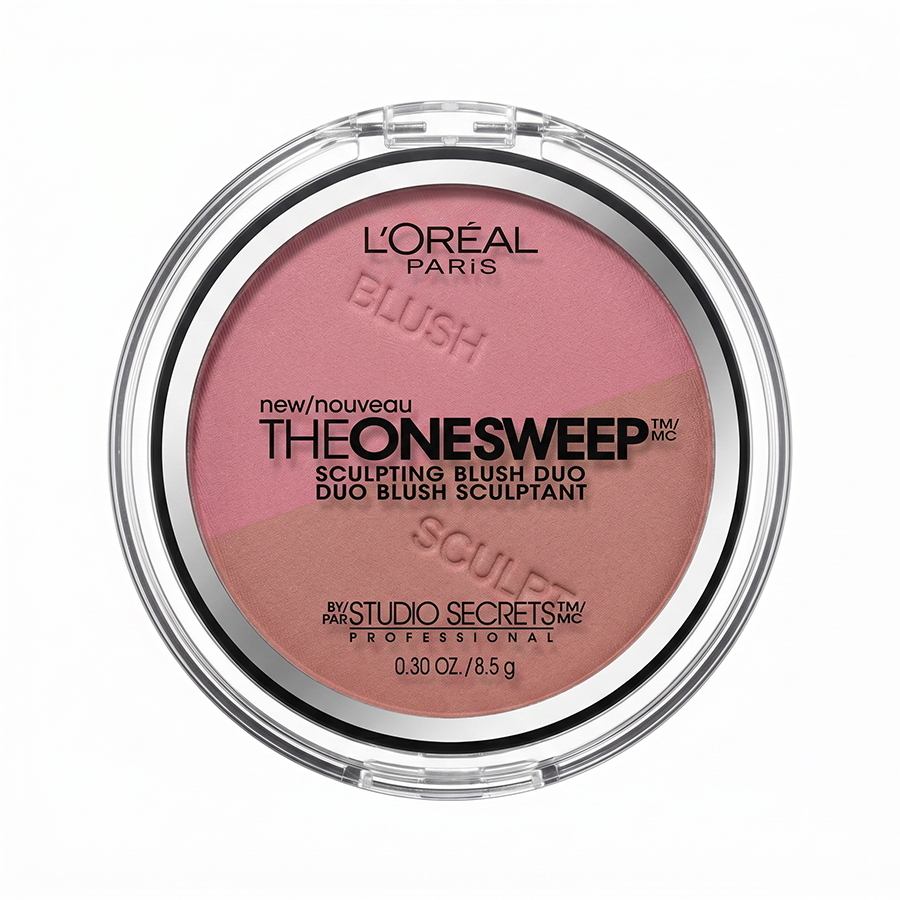 LOREAL PARIS THE ONE SWEEP DUO BLUSH 835 POSH CHIC
