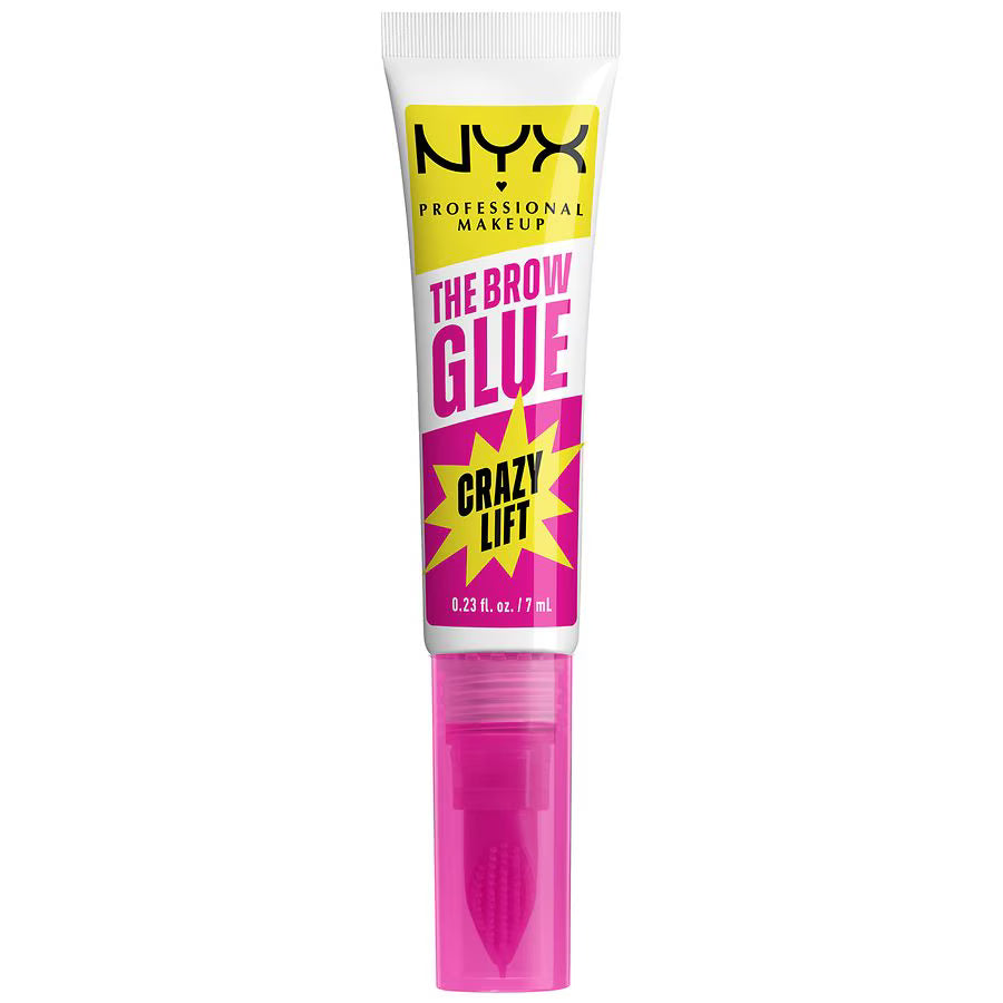 NYX جل تثبيت الحواجب The Brow Glue Crazy Lift - درجة 01 شفاف