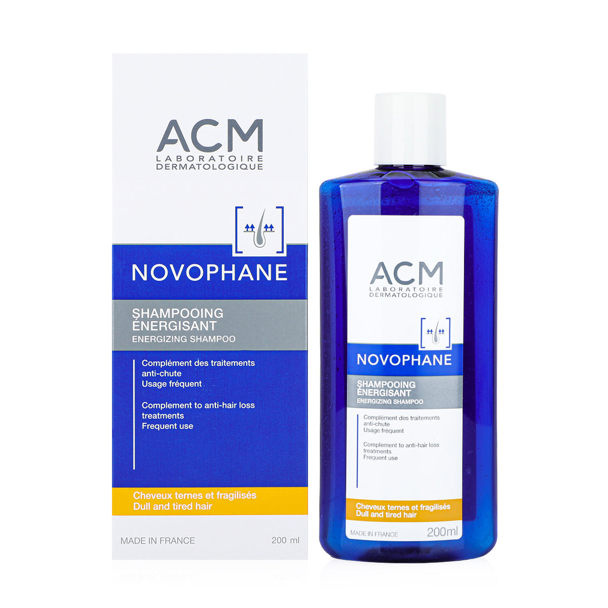ACM Novophane Energisant Shampoo For Dry Hair 200ml